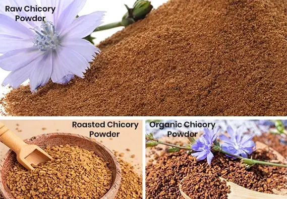 Organic chicory powder